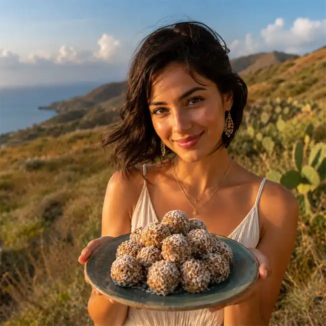 Sugar-Free Caribbean Tamarind Coconut Bites – Low-Carb dessert recipe from Saint Kitts and Nevis