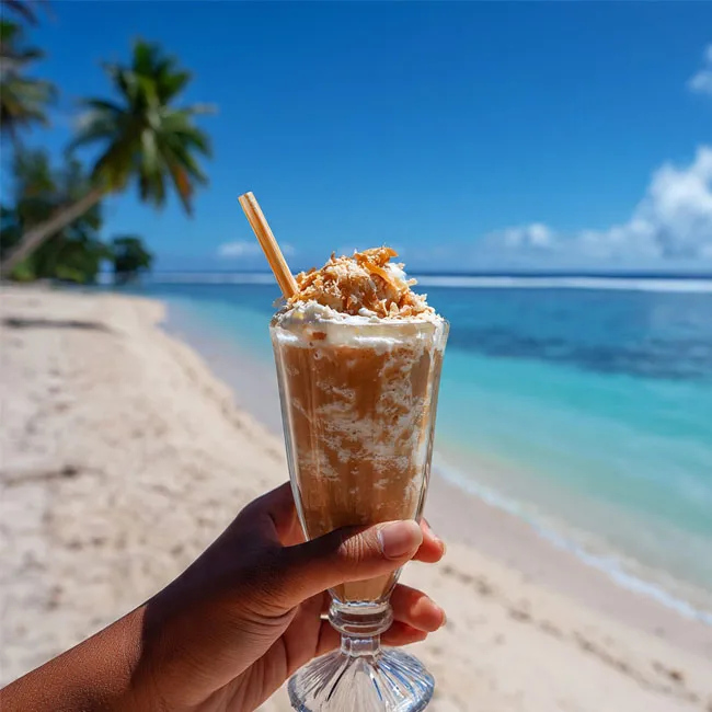 Fa’ausi Coconut Caramel Delight – Celebration drink recipe from Samoa
