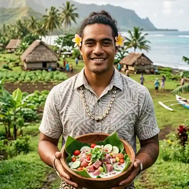 Oka I’a – Festive salad recipe from Samoa