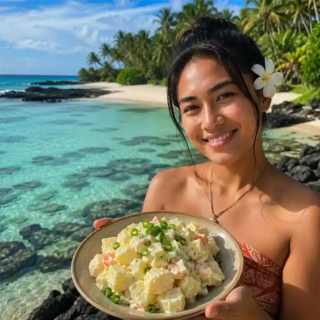 Salati Pateta – Holiday salad recipe from Samoa