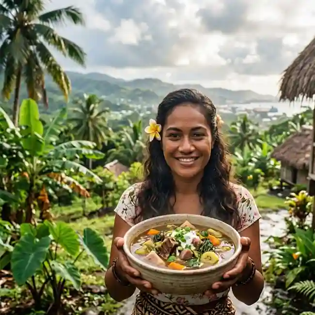 Sopoisi – Festive soup recipe from Samoa