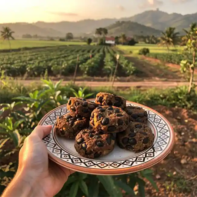 Savory Cuban Black Bean Fritters – Celebration snack recipe from Cuba