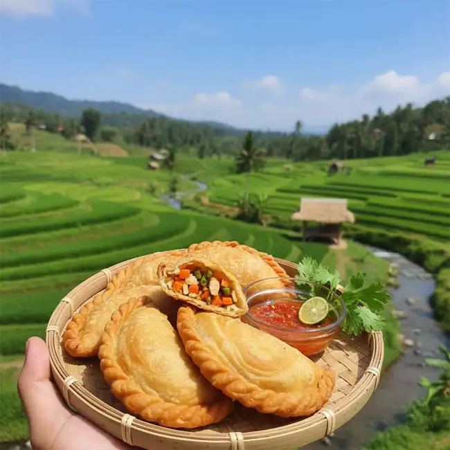 Savory Indonesian Pastel – Quick snack recipe from Indonesia