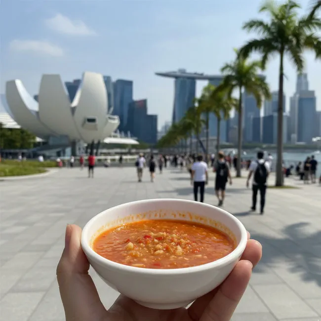 Authentic Hainanese Chicken Rice Chili – Budget-friendly sauce recipe from Singapore