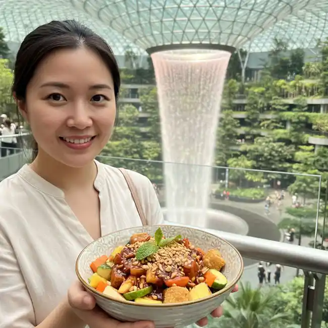 Rojak-Inspired Fruit & Vegetable Salad – Budget-friendly salad recipe from Singapore