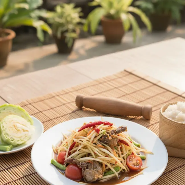 Tam Mak Hoong – Classic salad recipe from Laos