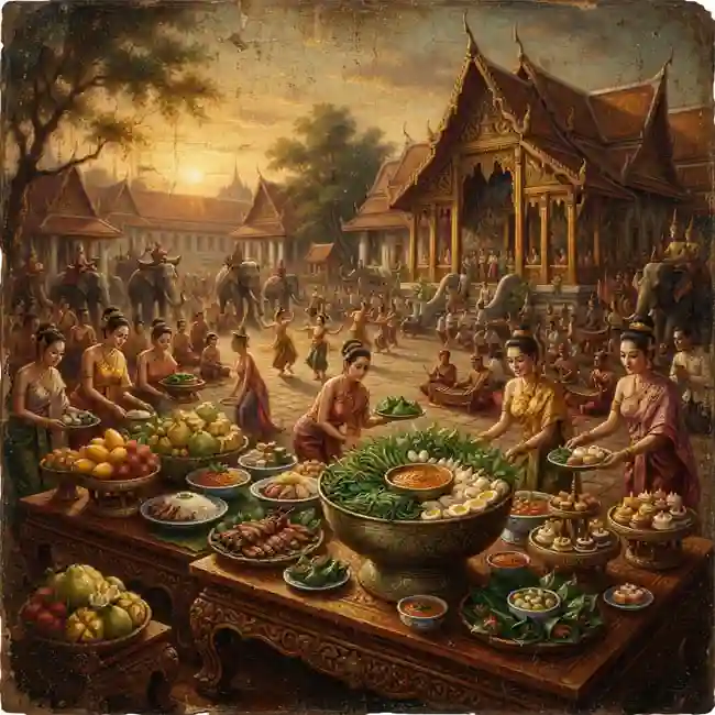 Thai Aristocratic Garden Greens Salads Recipes