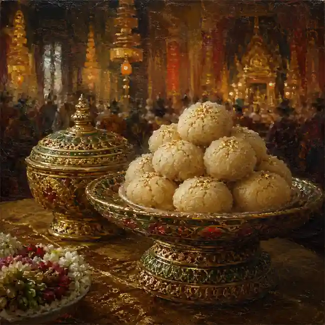 Khanom Pang Hom Tian Chao Wang – artisan royal bread recipe from Thailand