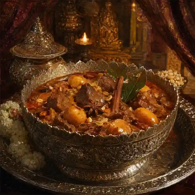 Royal Ayutthaya Imperial Massaman Curry – imperial main dish recipe from Thailand