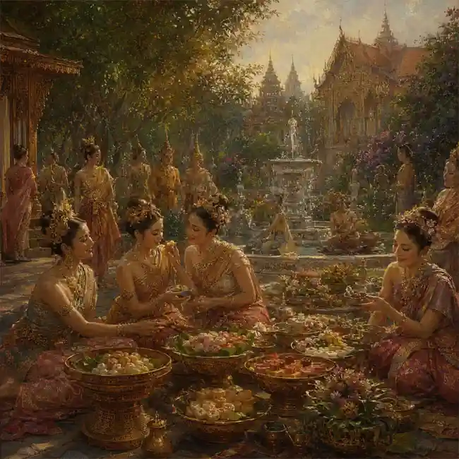 Thai Royal Court Side-Bites Snacks Recipes