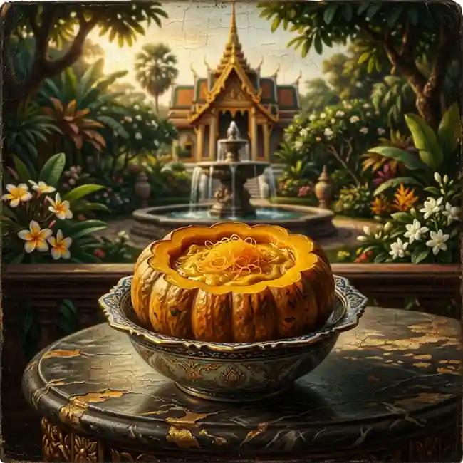 The Golden Silk Coconut Custard – grand finales dessert recipe from Thailand