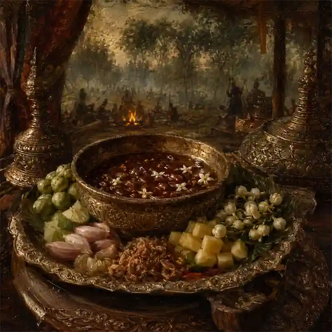 The Sacred Five-Flavor Tamarind and Jasmine Glaze – signature royal sauce recipe from Thailand
