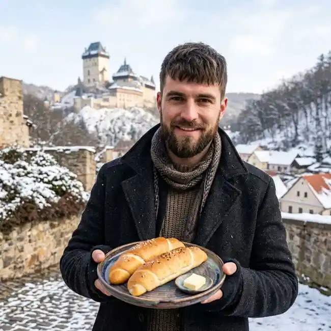 Traditional Czech Rohlík – Budget-Friendly bread recipe from Czechia