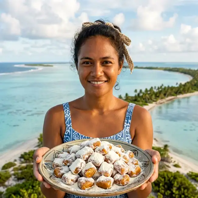 Traditional Kiribati Boiled Sweet Caramels – (30-Minute) snack recipe from Kiribati