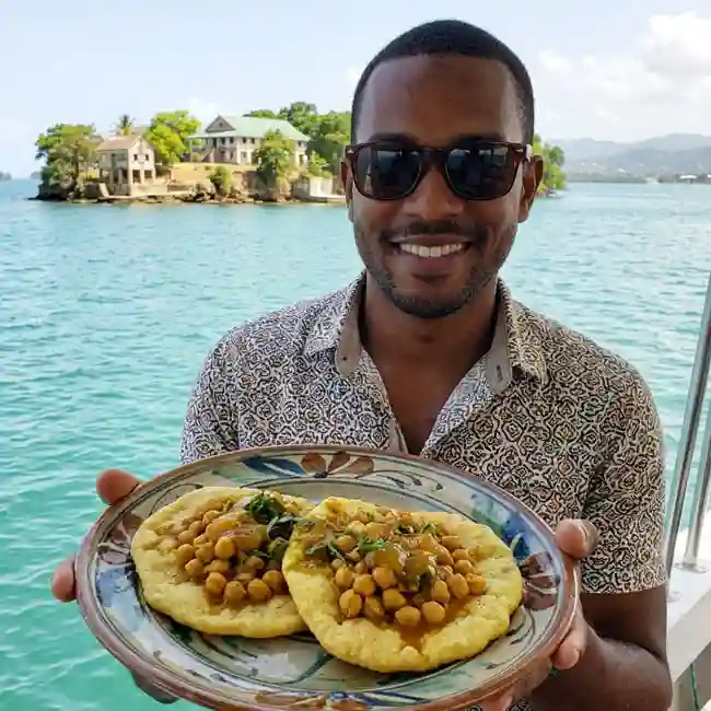 Homemade Doubles – Budget-Friendly snack recipe from Trinidad and Tobago