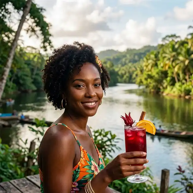 Spiced Sorrel Cooler – Budget-Friendly drink recipe from Trinidad and Tobago