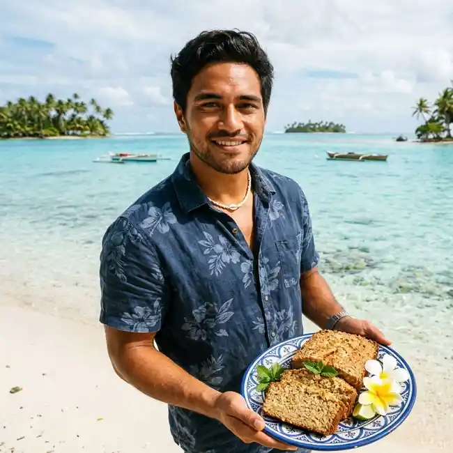 Keto Coconut Island Bread – Keto bread recipe from Tuvalu