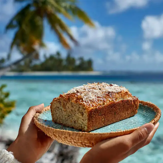 Tropical Seed Bread with Coconut – Sugar-Free bread recipe from Tuvalu