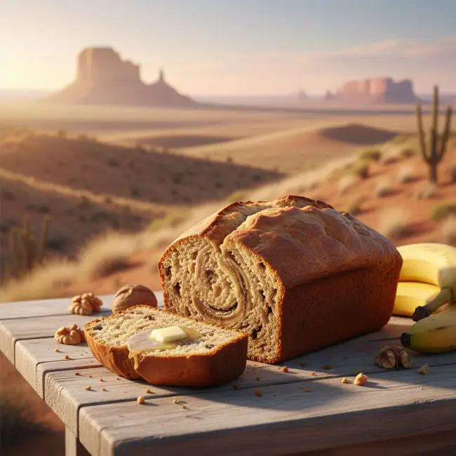 Classic Banana Bread – Family bread recipe from USA