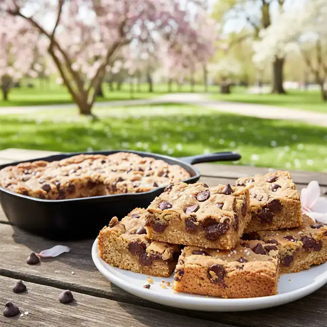 Soft & Chewy Chocolate Chip Cookie Bars – Dinner dessert recipe from USA