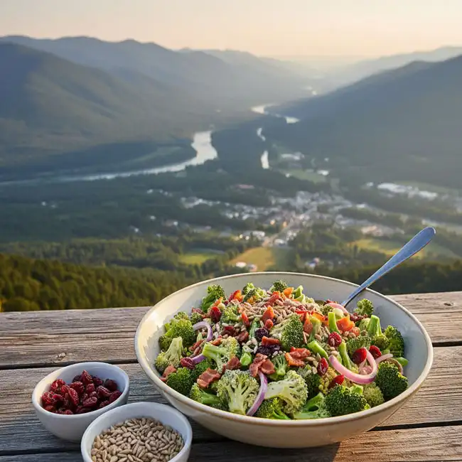 The Easy and Tangy Broccoli Salad – Dinner salad recipe from USA