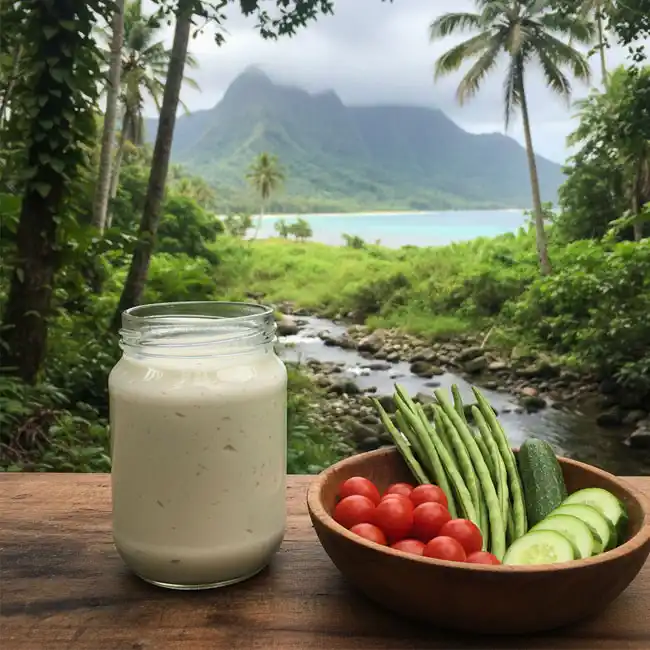 Fermented Coconut Sauce – Specialty sauce recipe from Vanuatu