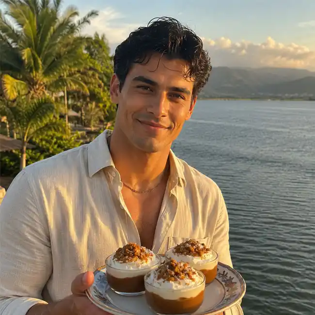 Coconut Papelón Dessert Cups – Weeknight dessert recipe from Venezuela