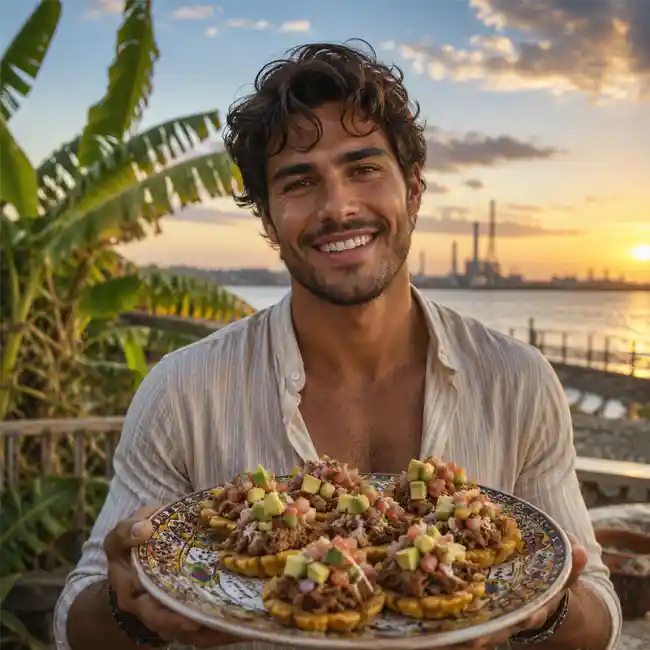 Crispy Patacones (Tostones) Cups – Weeknight appetizer recipe from Venezuela